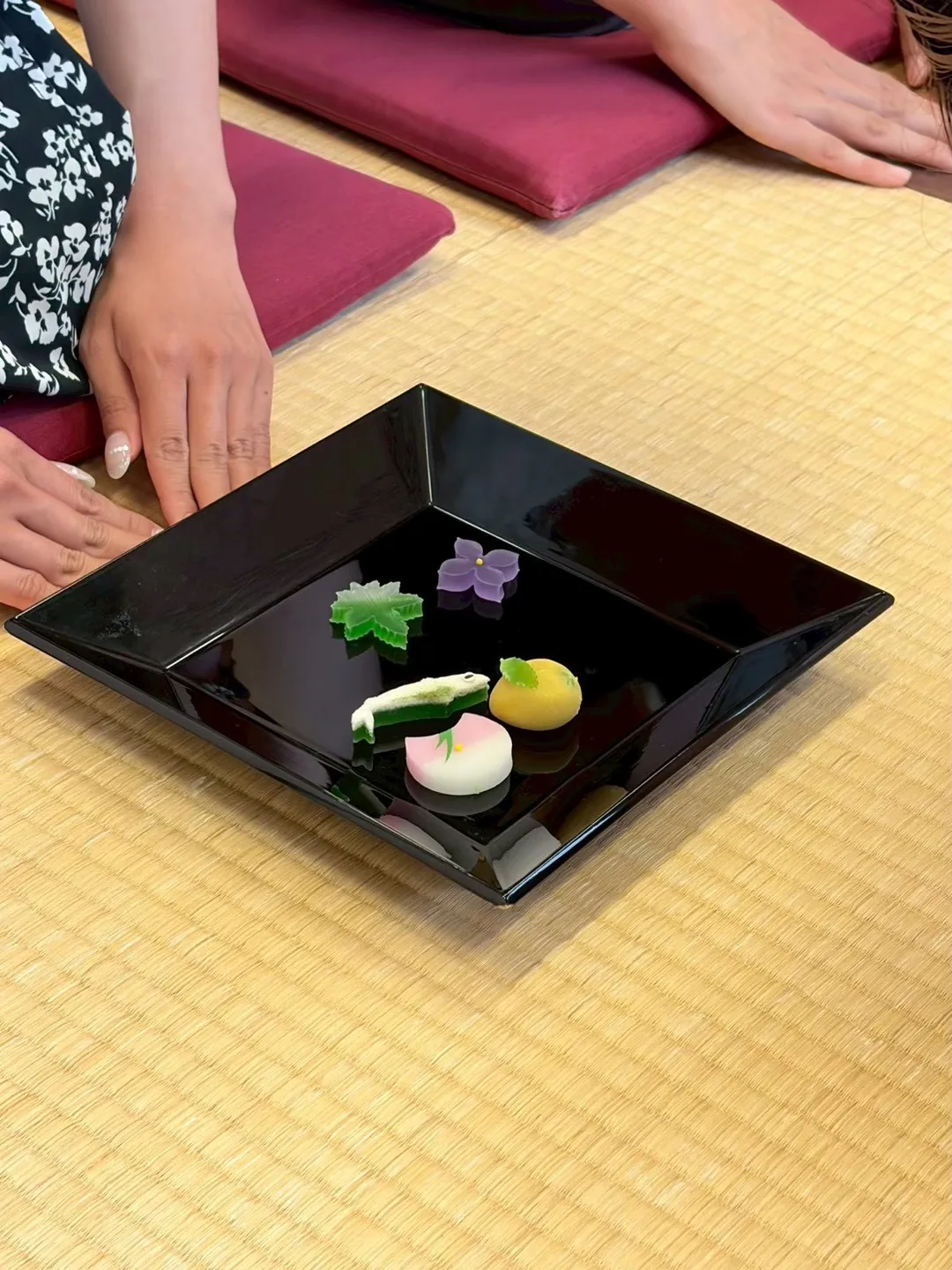 茶道教室「美日庵」でお出しする季節の和菓子